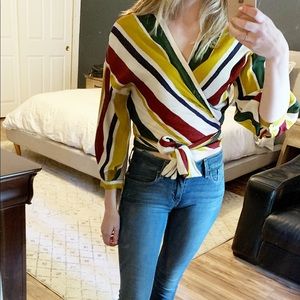 Zara Cropped Blouse